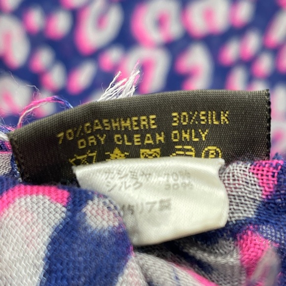 Louis Vuitton Stephen Sprouse Graffiti Leopard Scarf Wrap Etole Limited Edition - Picture 6 of 16